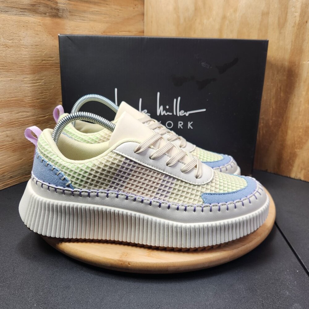 Nicole Miller Brita Sneakers Size 9.5 Platform Shoes Worn Twice